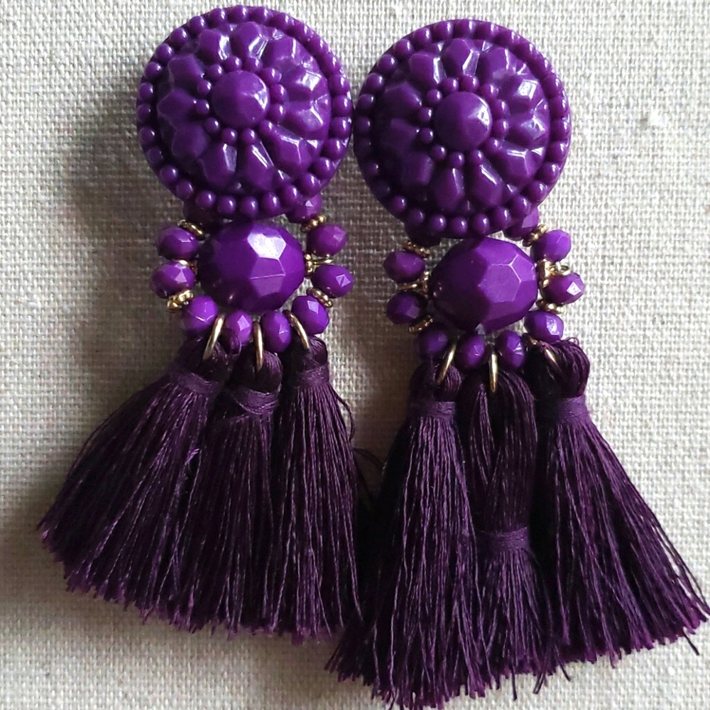 Purple Bliss Earrings